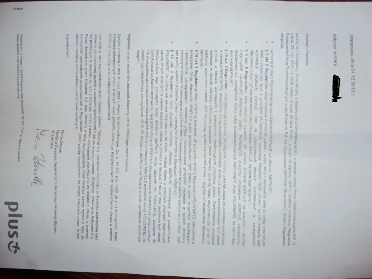 Jak rozwiązać umowę z plusem i uniknąć wysokich kar?