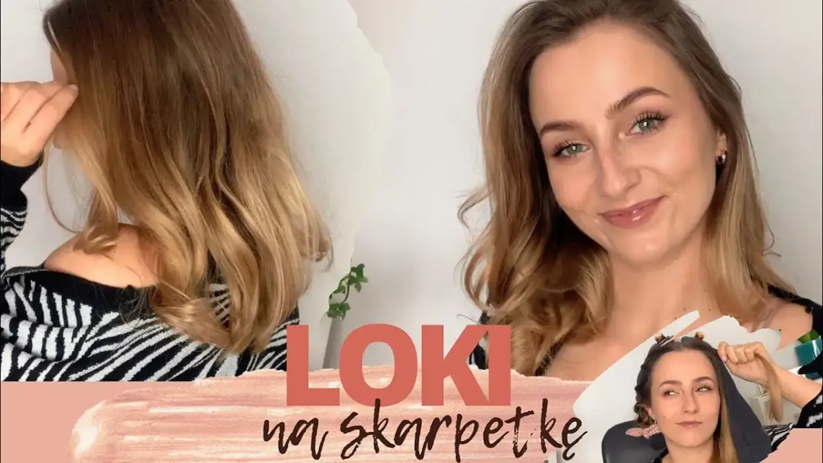 Jak zrobić loki na skarpetce - prosta metoda bez ciepła, która działa