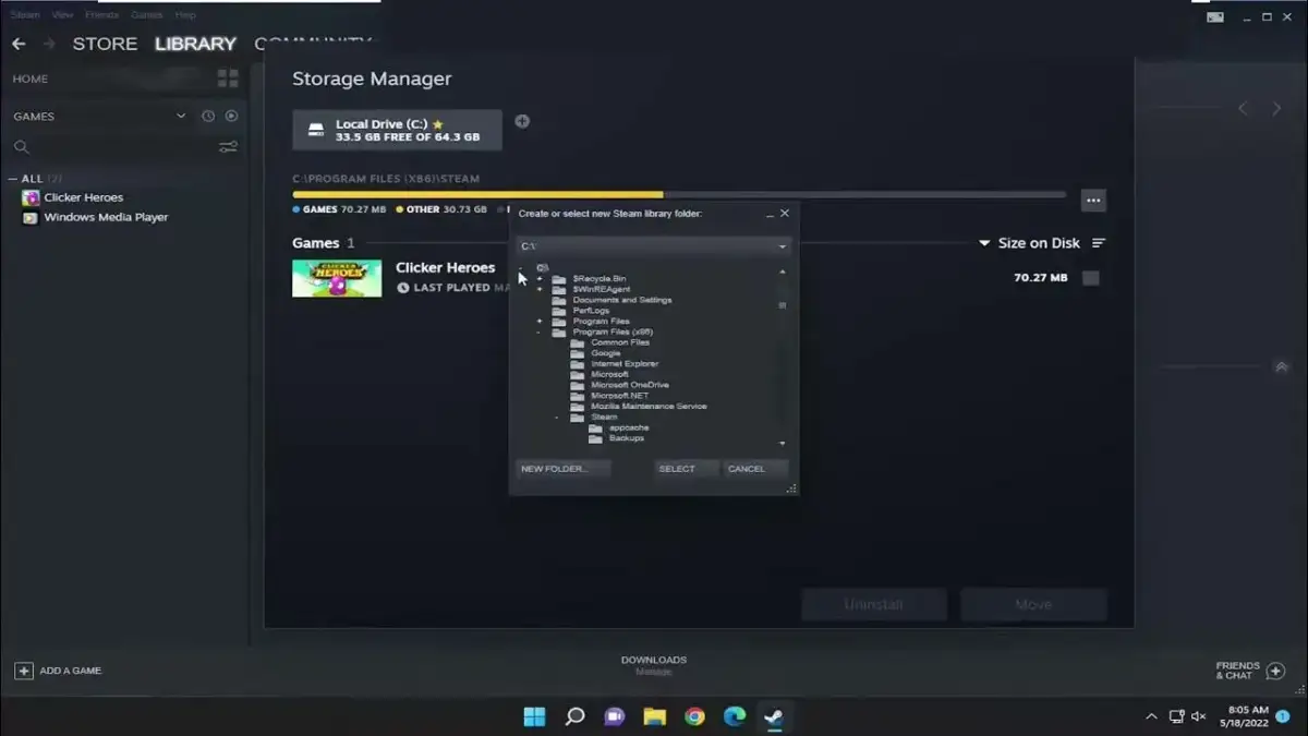 Gdzie Steam zapisuje gry? Prosty sposób na zmianę folderu instalacji