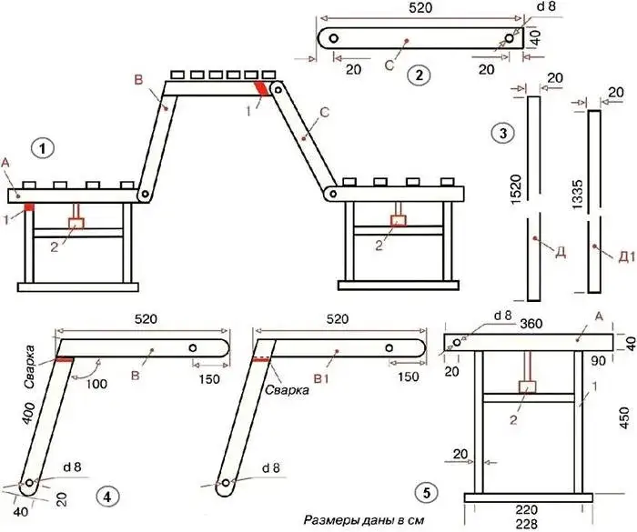 Jak zrobić składana ławka ogrodowa - prosta budowa krok po kroku