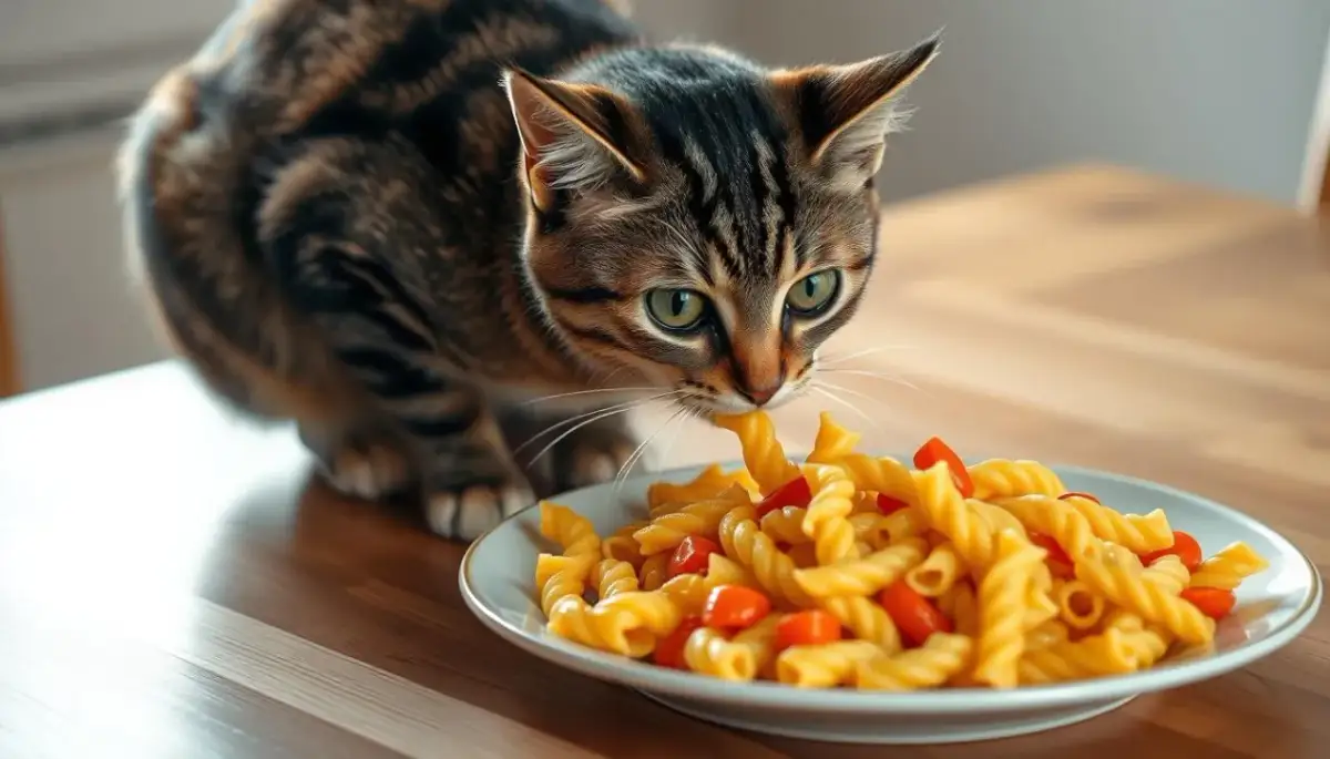 Czy koty mogą jeść makaron? Odkryj, co może im zaszkodzić