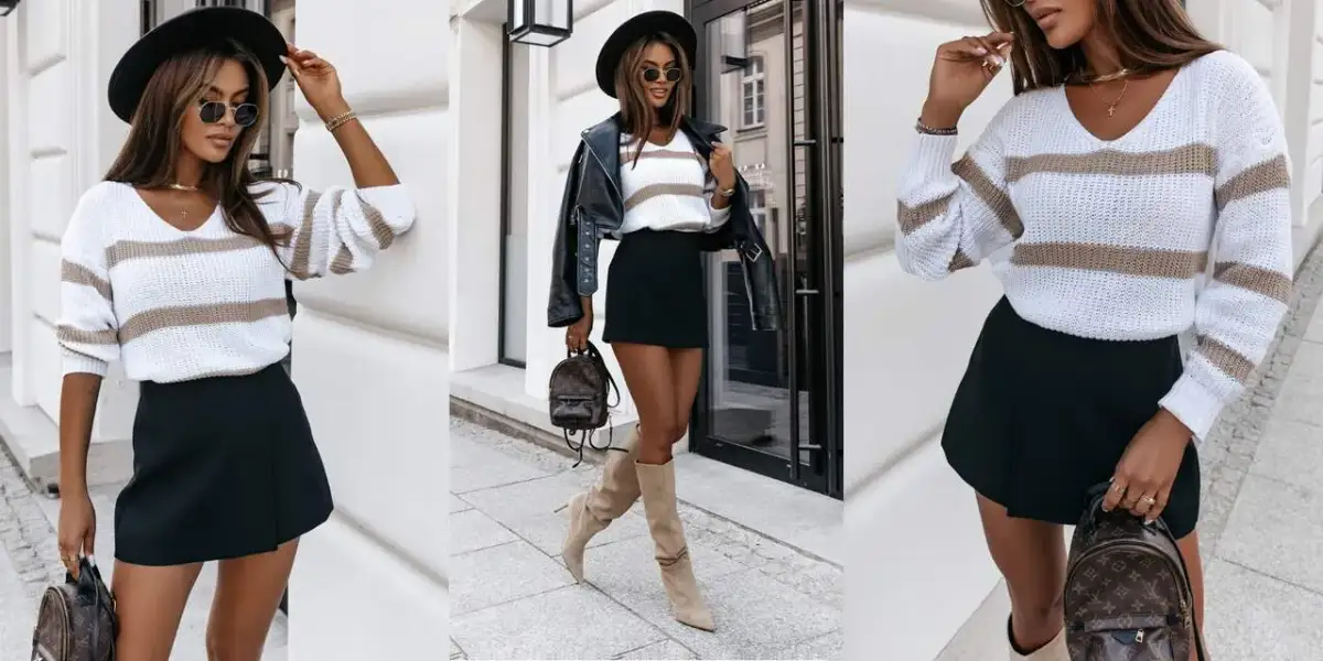 Jak nosić sweter do spódnicy, aby wyglądać stylowo i kobieco