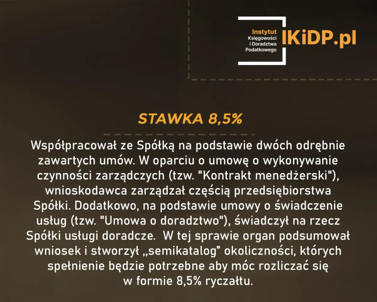 Ryczałt 8,5% dla coacha? Sprawdź, kiedy to się opłaca!