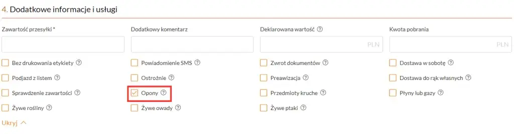 Ile kosztuje wysyłka 4 opon kurierem? Sprawdź najtańsze opcje