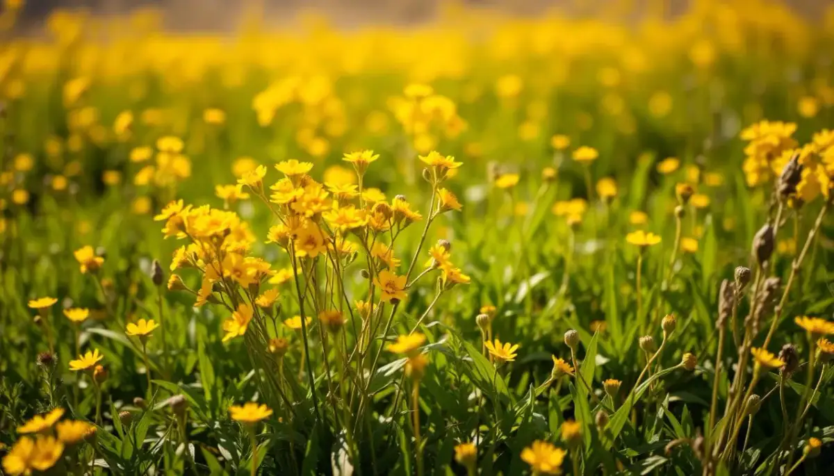 Żółte chwasty polne: Jak rozpoznać i skutecznie zwalczyć?
