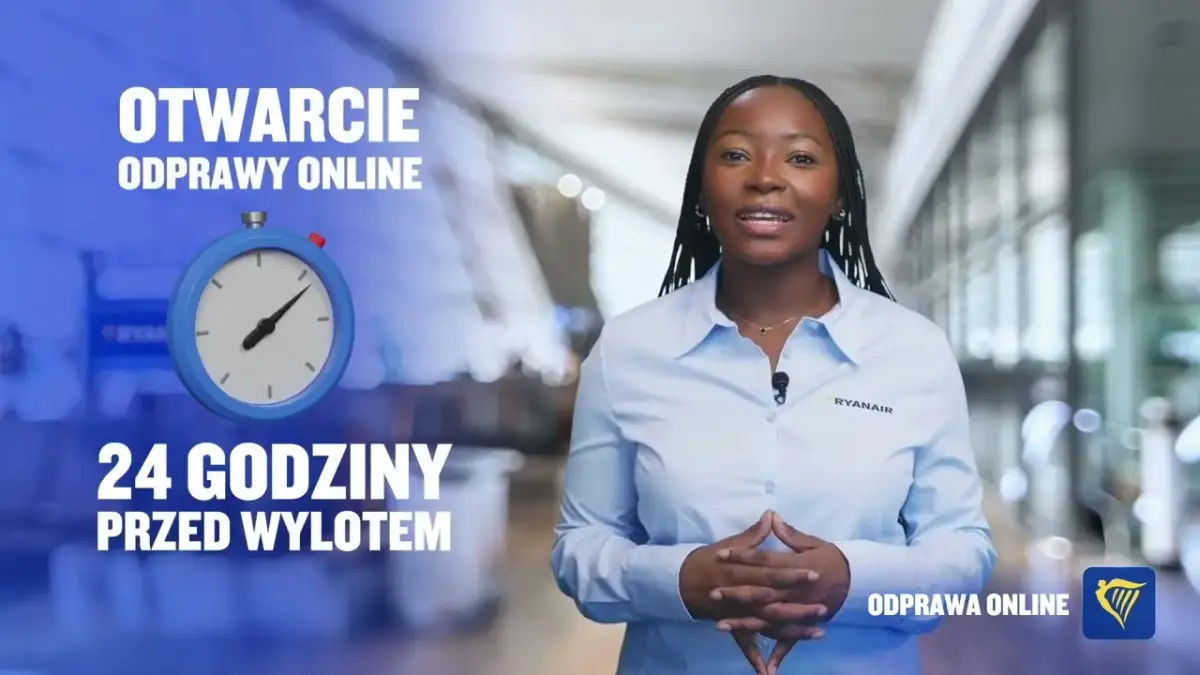 Odprawa Ryanair: Kiedy się odprawić? Uniknij kary 250 zł!
