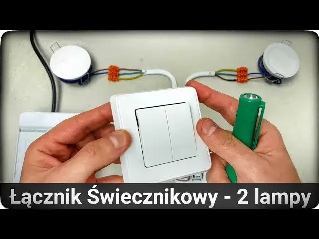Podwójny włącznik światła (3 kable): Podłącz bezpiecznie sam!