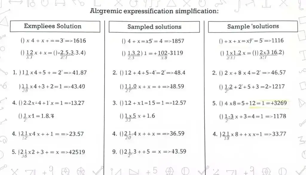 Upraszczanie sum algebraicznych: Krok po kroku do najprostszej postaci