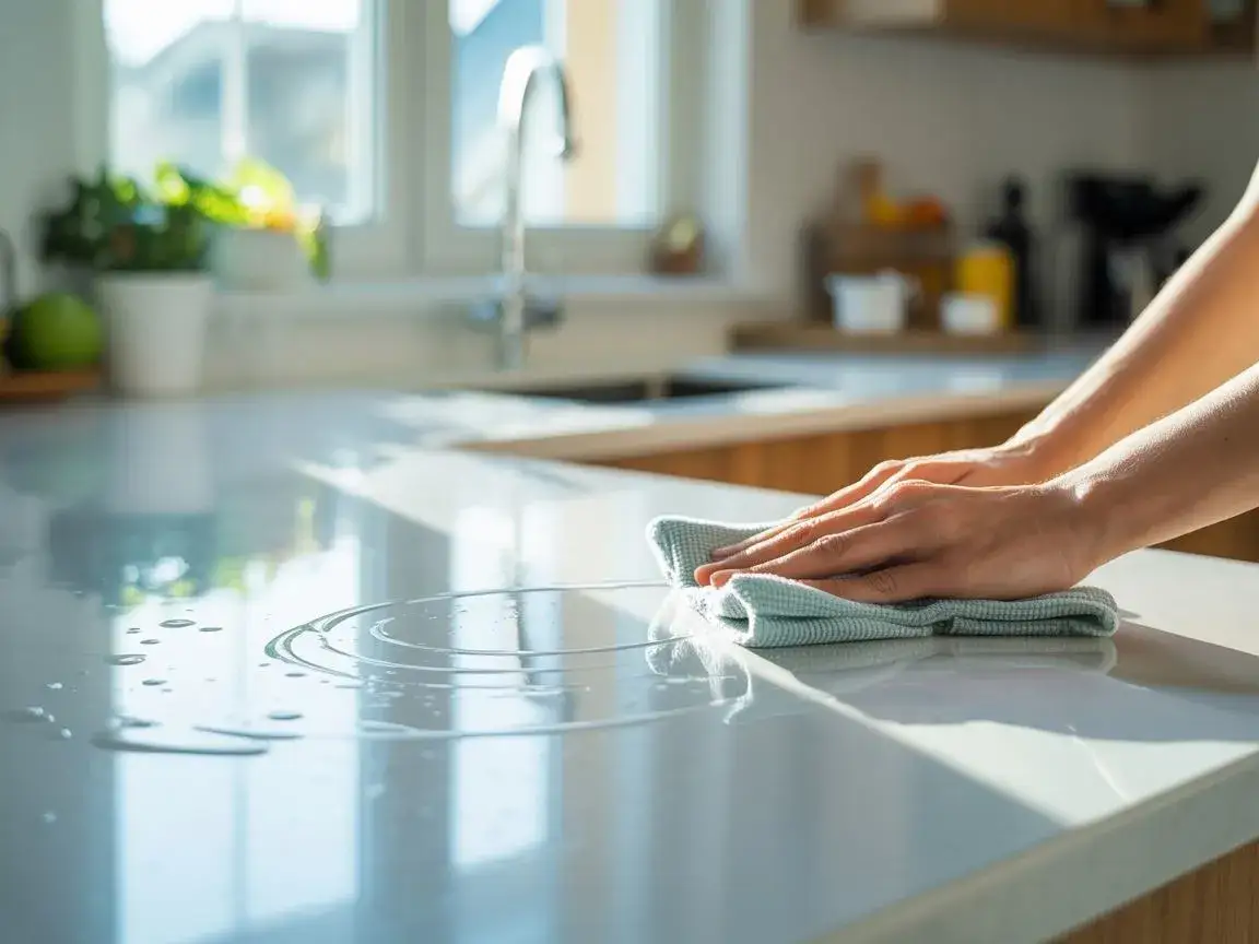 Jak czyścić blaty kuchenne? Bezpieczne metody dla każdego materiału