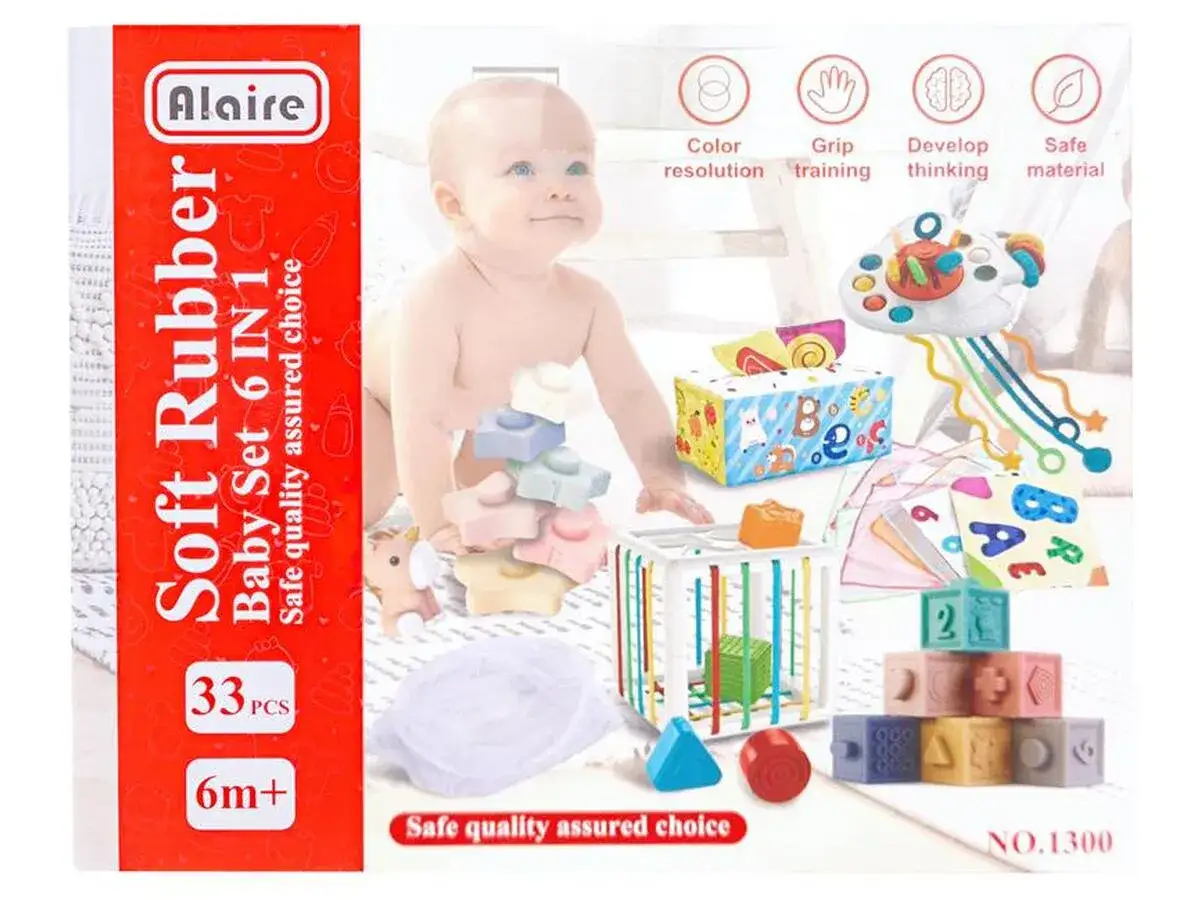 Zabawki sensoryczne 6m+: Jak wspierać rozwój i dbać o bezpieczeństwo?