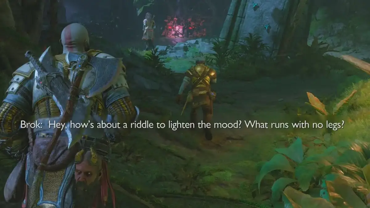 Zagadka broka w God of War Ragnarok: co staje się większe, gdy odejmujesz?