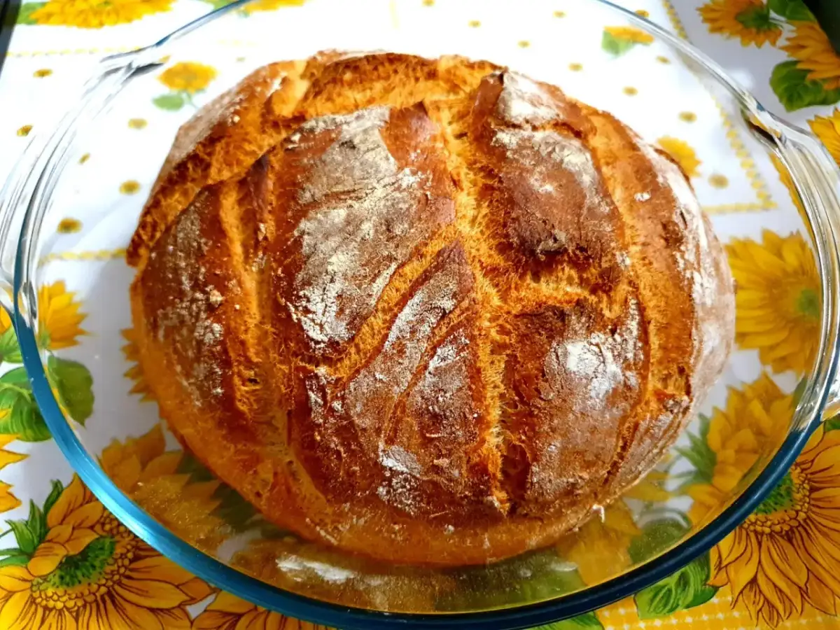 Chleb w szklanym naczyniu? Tak! Idealny bochenek bez ryzyka