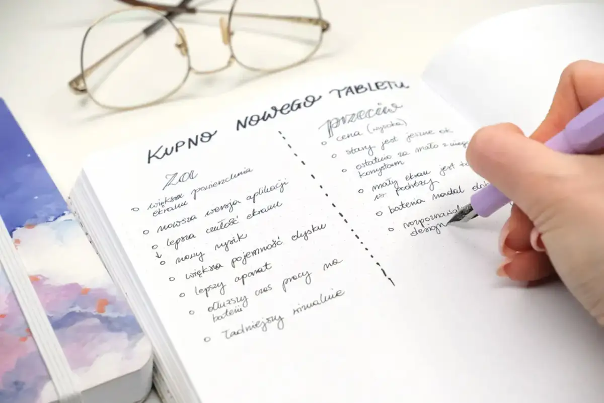 Estetyczny zeszyt: Jak notować, by uczyć się szybciej i lepiej?