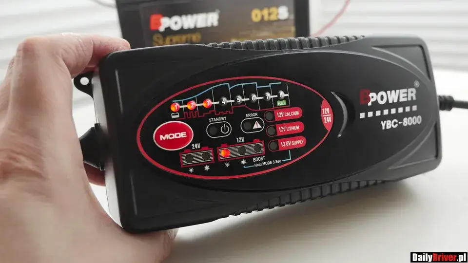 Ładowanie akumulatora żelowego: Zwykły prostownik to błąd?