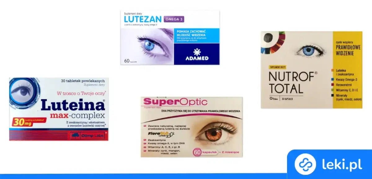Luteina: Lek hormonalny vs. suplement na oczy poznaj prawdę