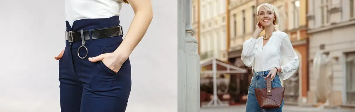 Szerokie spodnie z wysokim stanem: Jaka bluzka? Porady stylistki