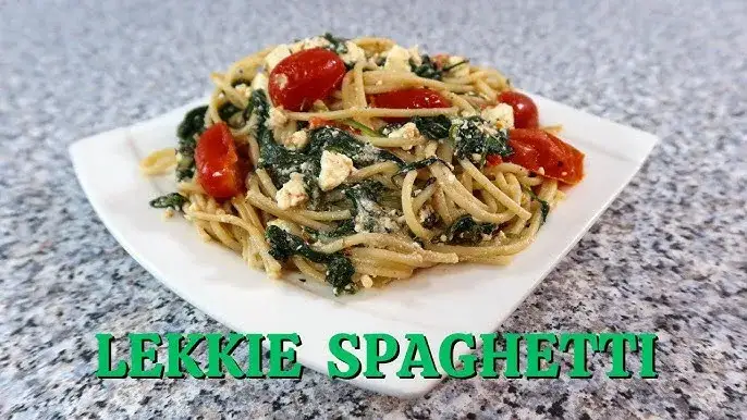 Pyszne spaghetti bez mięsa przepis na szybki i zdrowy obiad