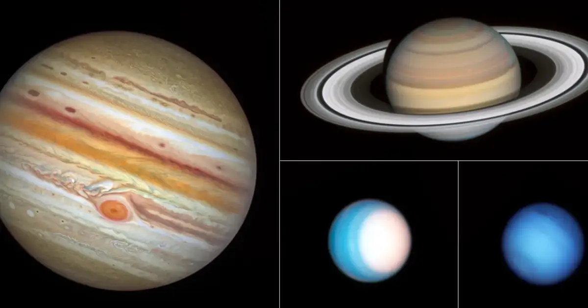 Jak wyglądają planety przez teleskop? Zobacz ich niezwykłe detale