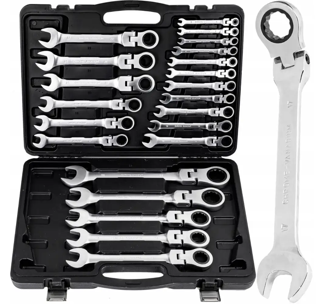 Jakie klucze płasko oczkowe do warsztatu - wybierz najlepsze modele