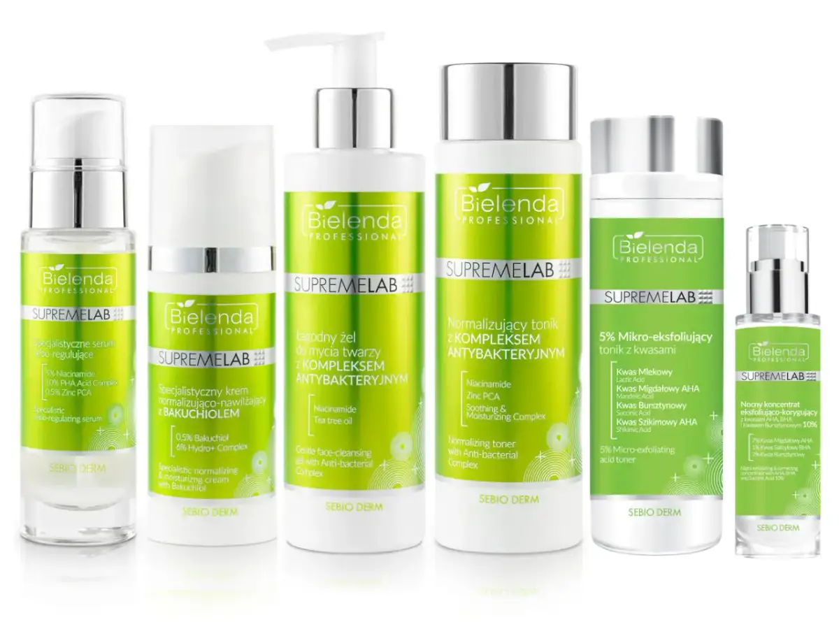 Bielenda Supremelab: Bakuchiol czy Kwasy? Krem na niedoskonałości