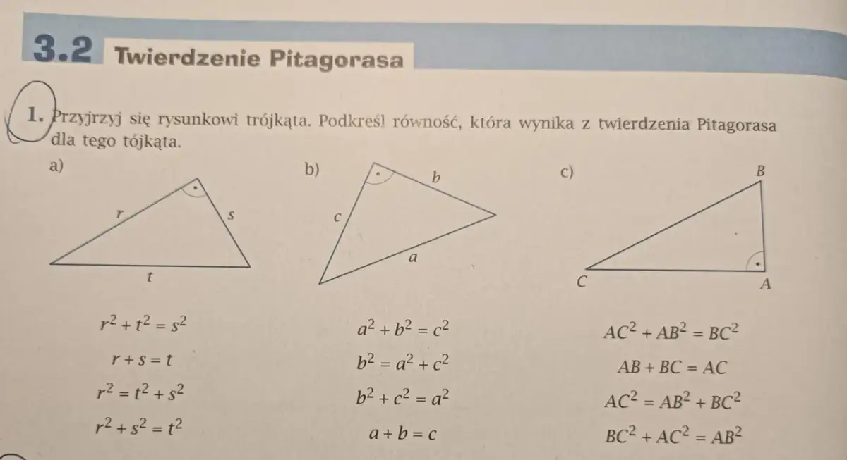 Jak rozwiązać zadania z Pitagorasa? Poradnik krok po kroku