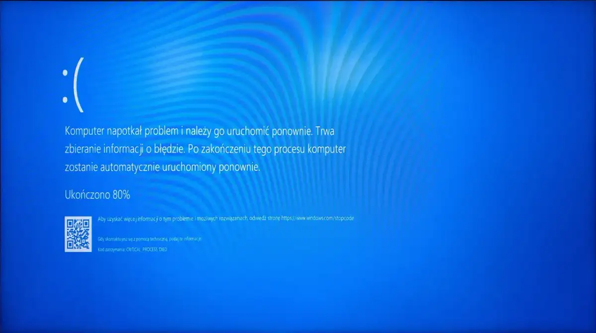 Niebieski ekran Windows 10: Diagnoza i naprawa BSOD krok po kroku
