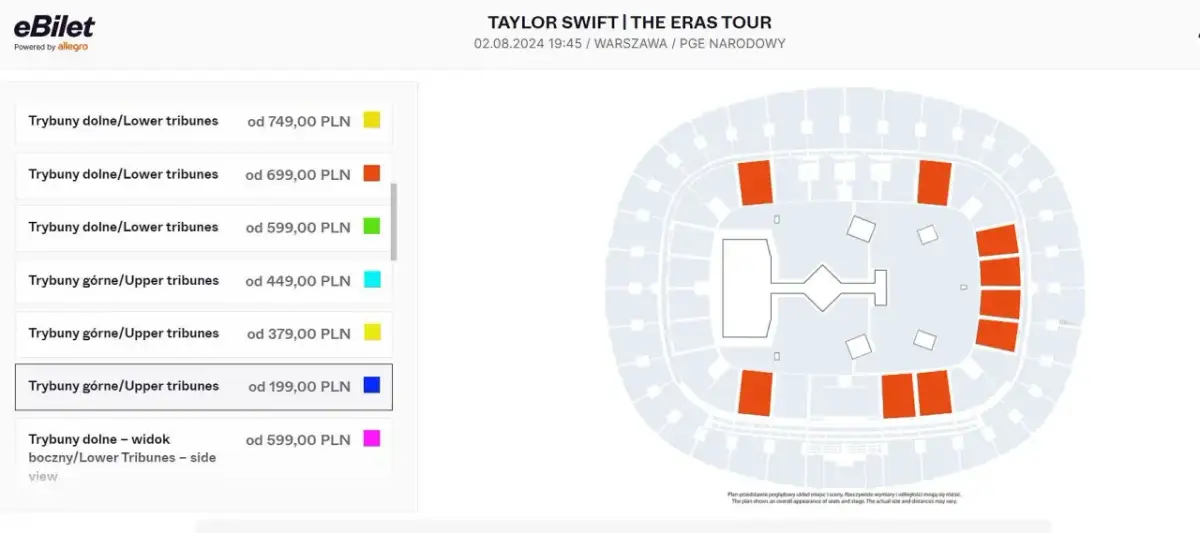 Ile kosztuje bilet na koncert Taylor Swift? Ceny, które zaskoczą