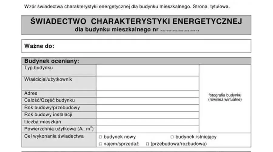 Co to jest świadectwo energetyczne budynku i dlaczego jest ważne?