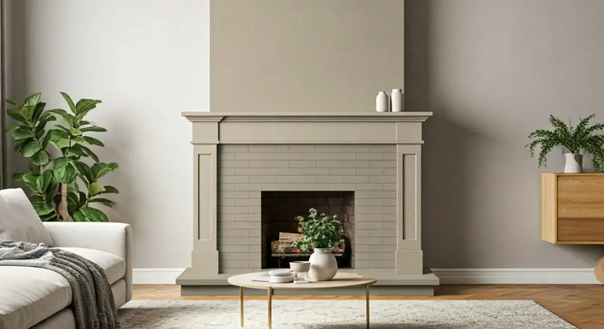 Jak pomalować kominek w salonie, aby zyskać piękny efekt i trwałość