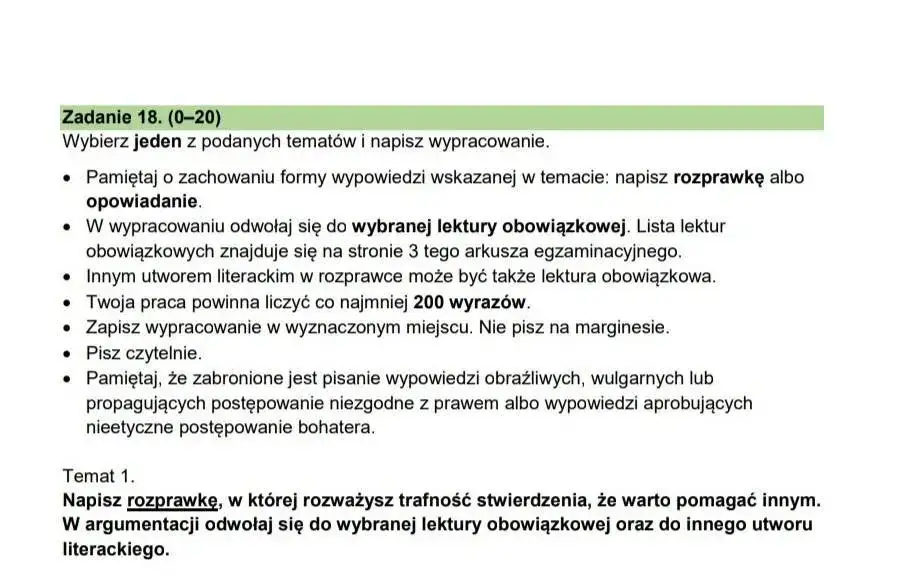 Napisz rozprawkę w której rozważysz czy warto pomagać innym – argumenty i przykłady