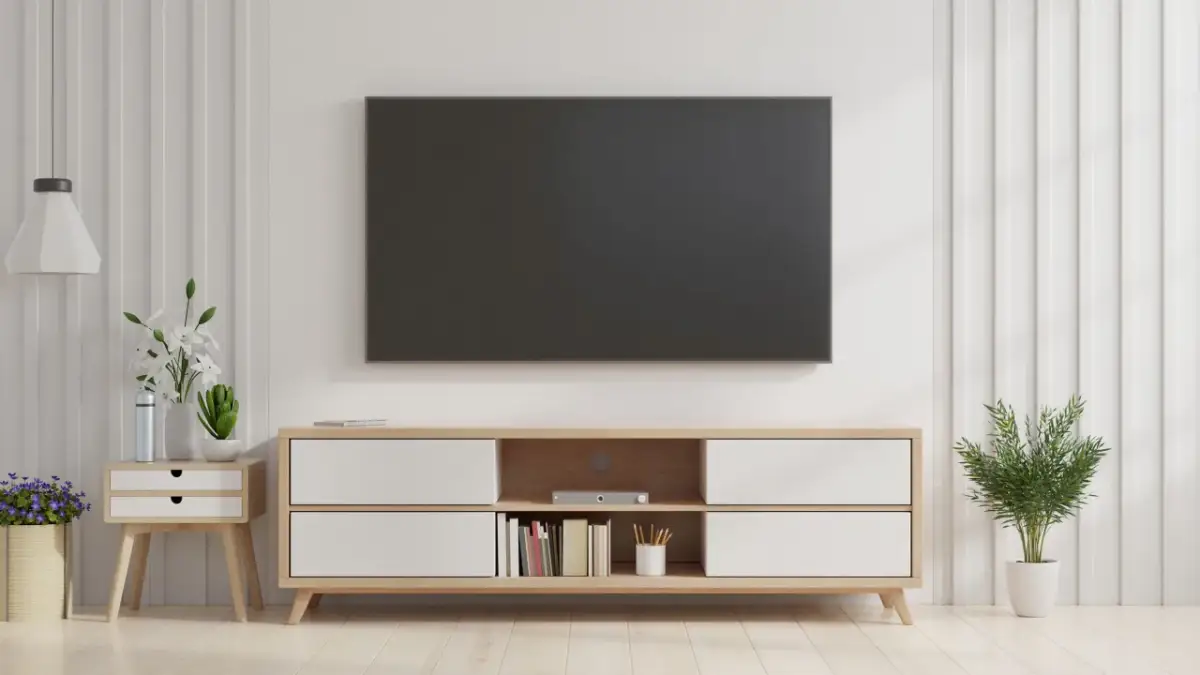¿TV en el dormitorio? Elige el mueble perfecto y oculta los cables.