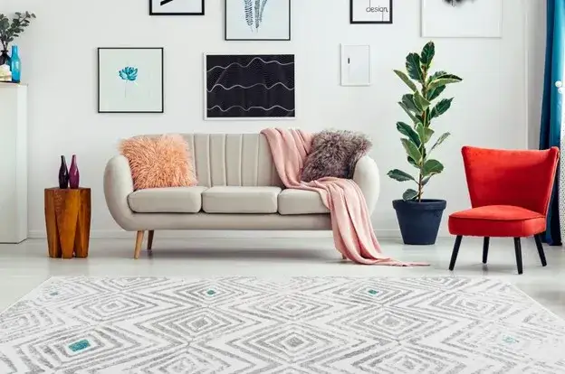 Jaki dywan do białych mebli, aby uniknąć błędów w aranżacji?