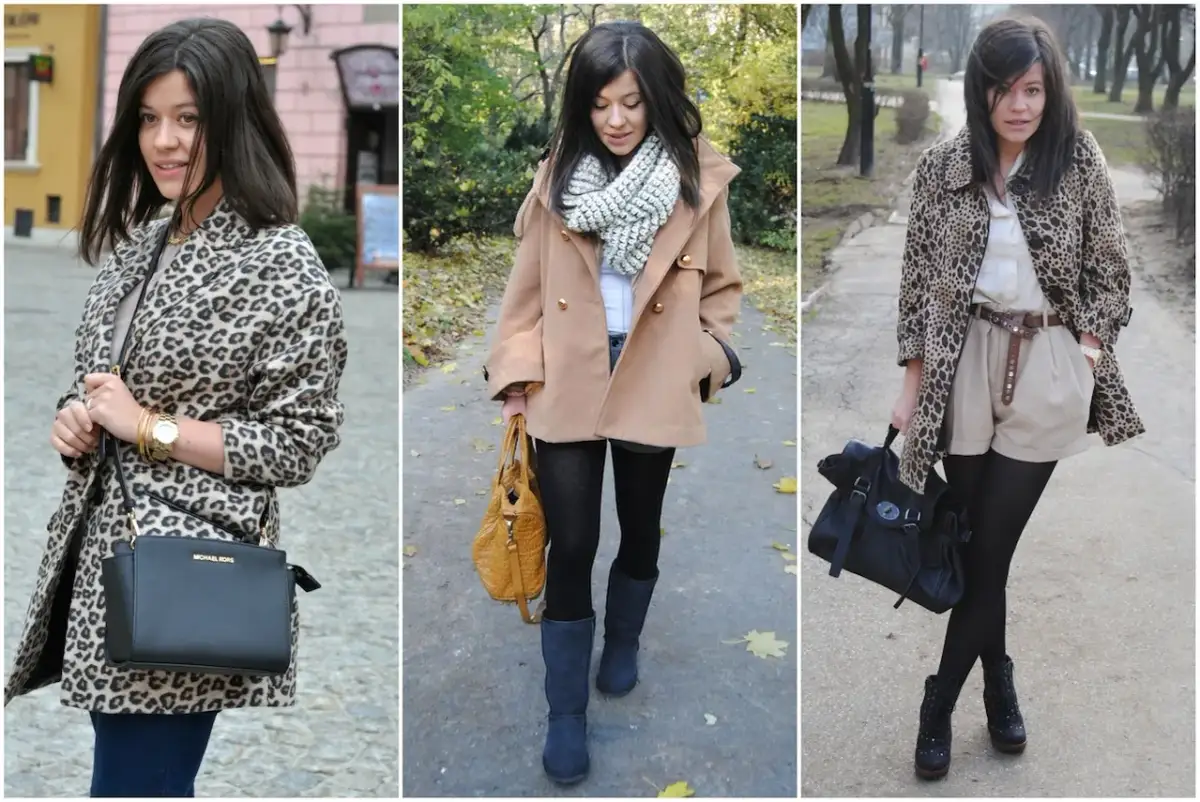Stylizacje z płaszczem w panterkę, które ożywią każdą garderobę