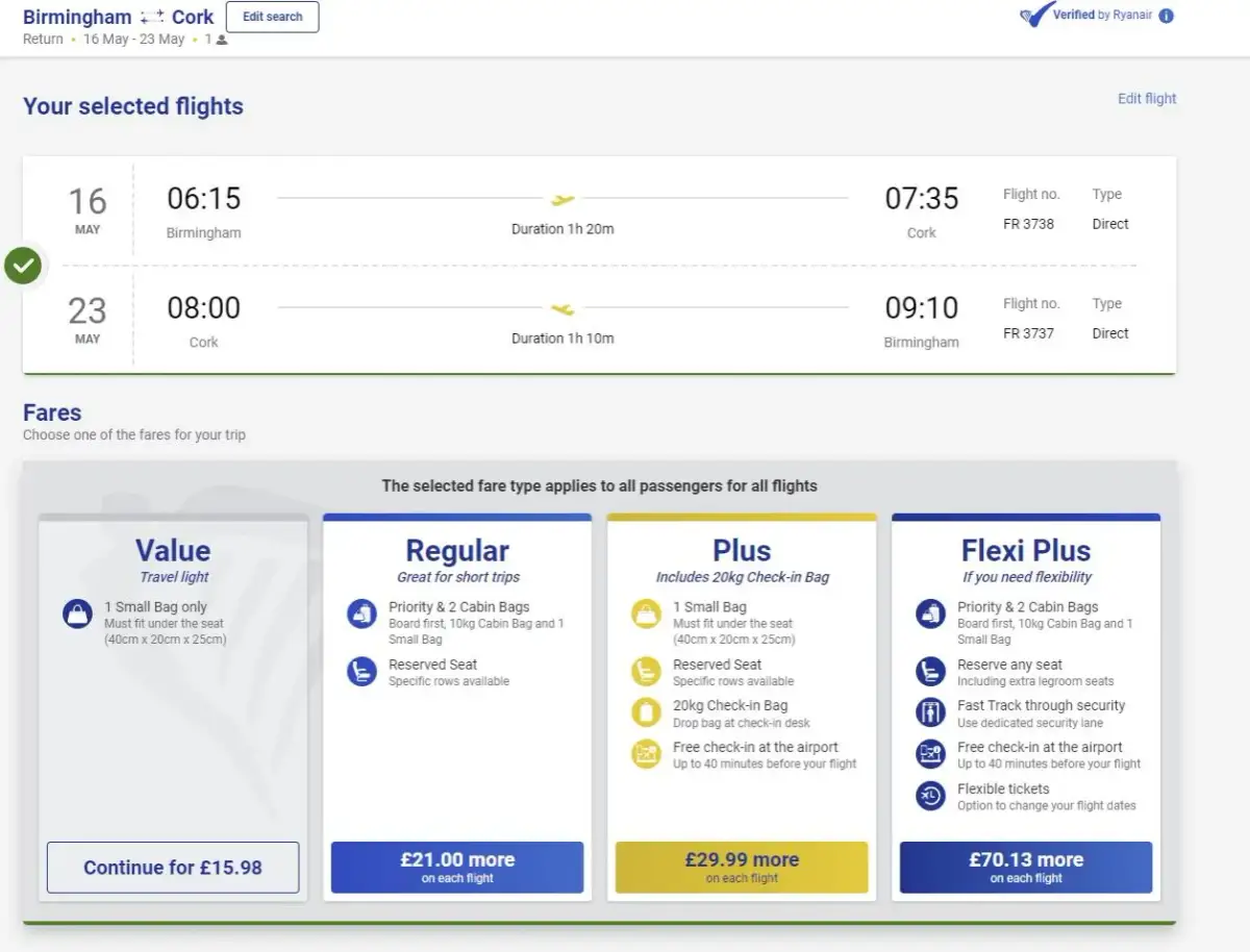 Ryanair bagaż 20 kg: Ile kosztuje i jak zaoszczędzić?