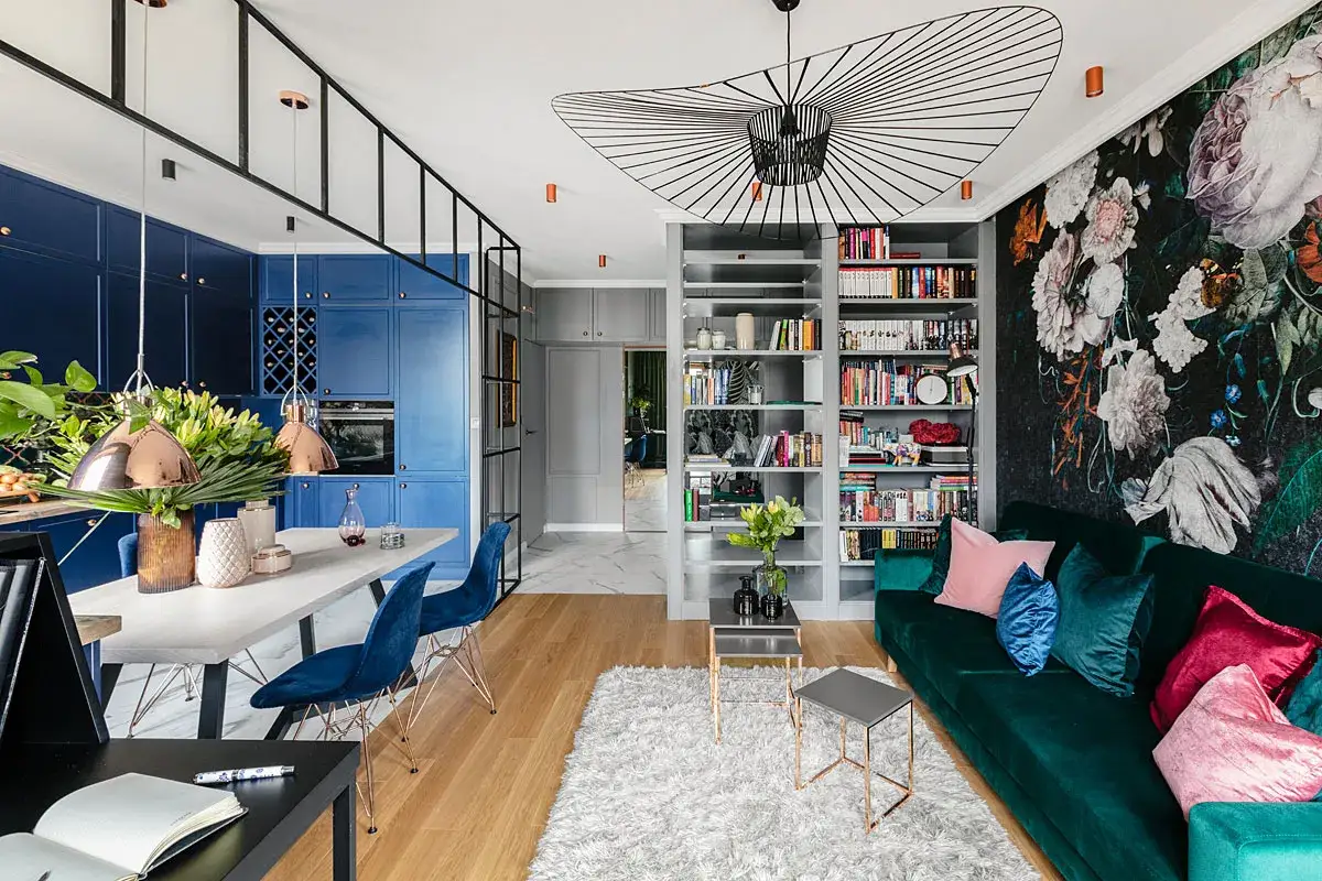 Jak urządzić mieszkanie w bloku 50m, by zyskać więcej przestrzeni?