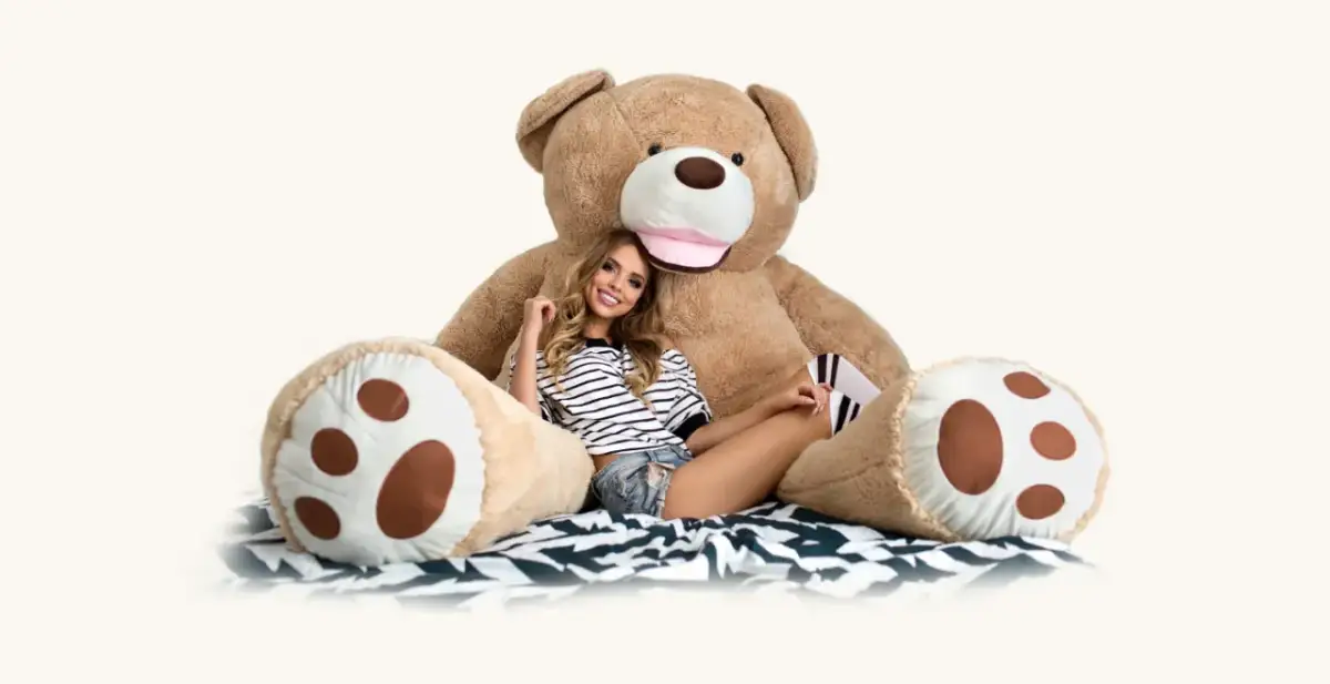 Gdzie można kupić ogromnego pluszowego misia w najlepszych cenach
