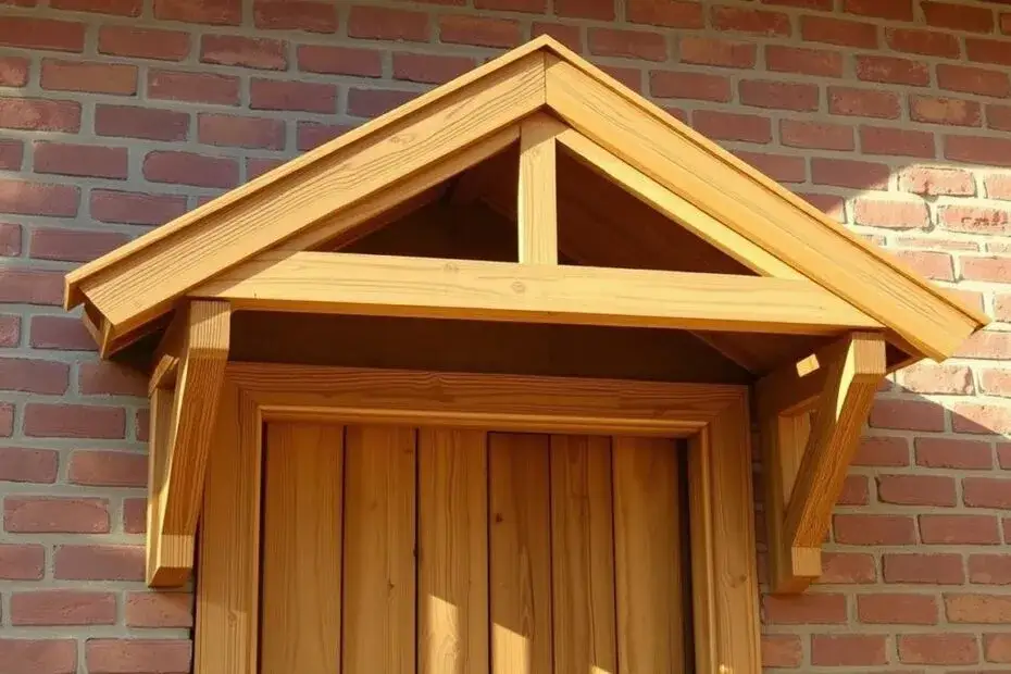 Jak zrobić daszek nad drzwiami? Kompletny przewodnik DIY