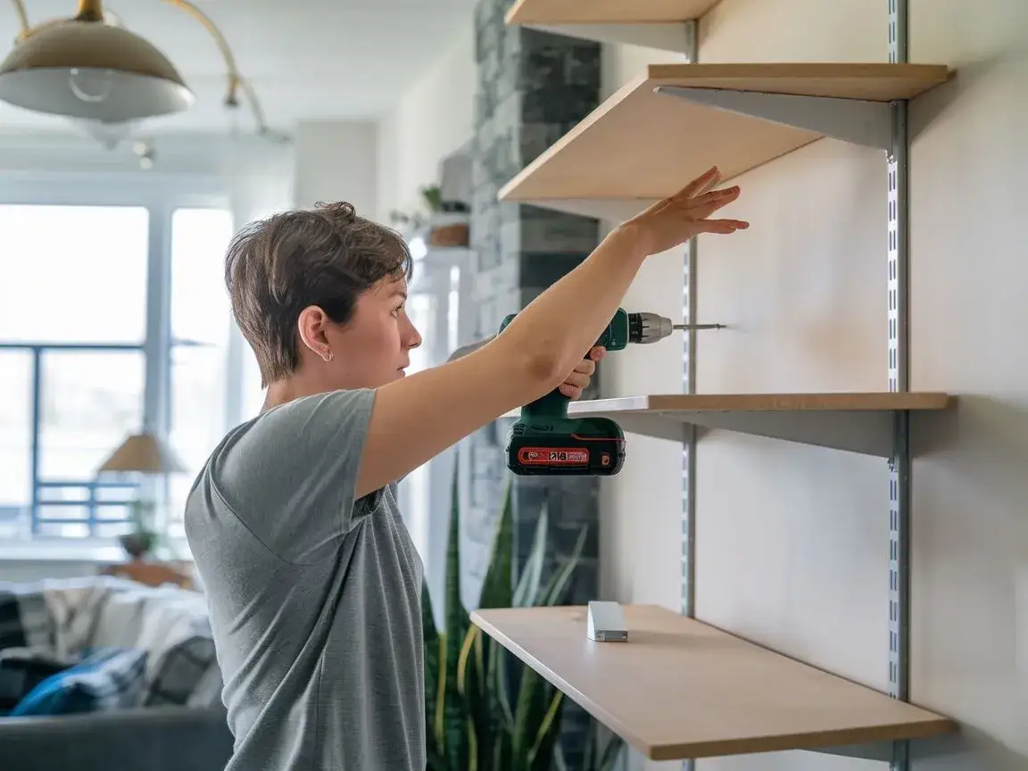Jak przymocować regał do ściany bez obaw o bezpieczeństwo?