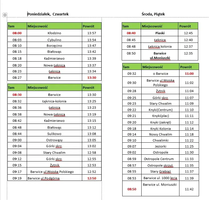 PKS Szczecinek: Rozkład jazdy bez stresu? Sprawdź aktualne kursy!