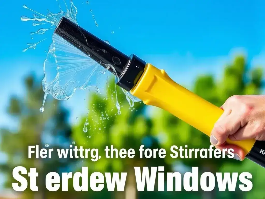 Idealnie czyste okna Kärcherem? Poznaj technikę bez smug!