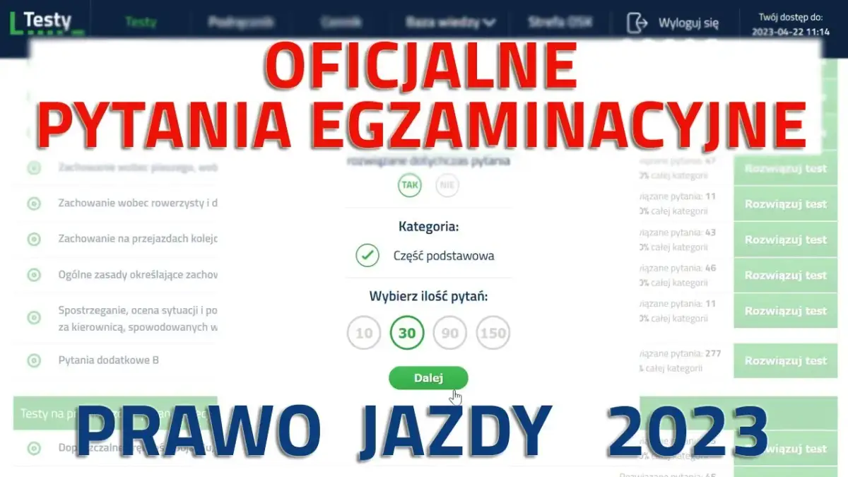Ile jest testów na prawo jazdy kat B? Poznaj szczegóły egzaminu