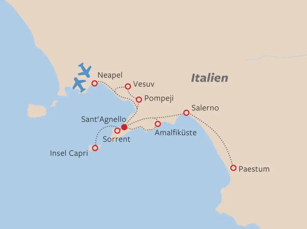Sorrent: Die 7-Buchstaben-Lösung am Golf von Neapel