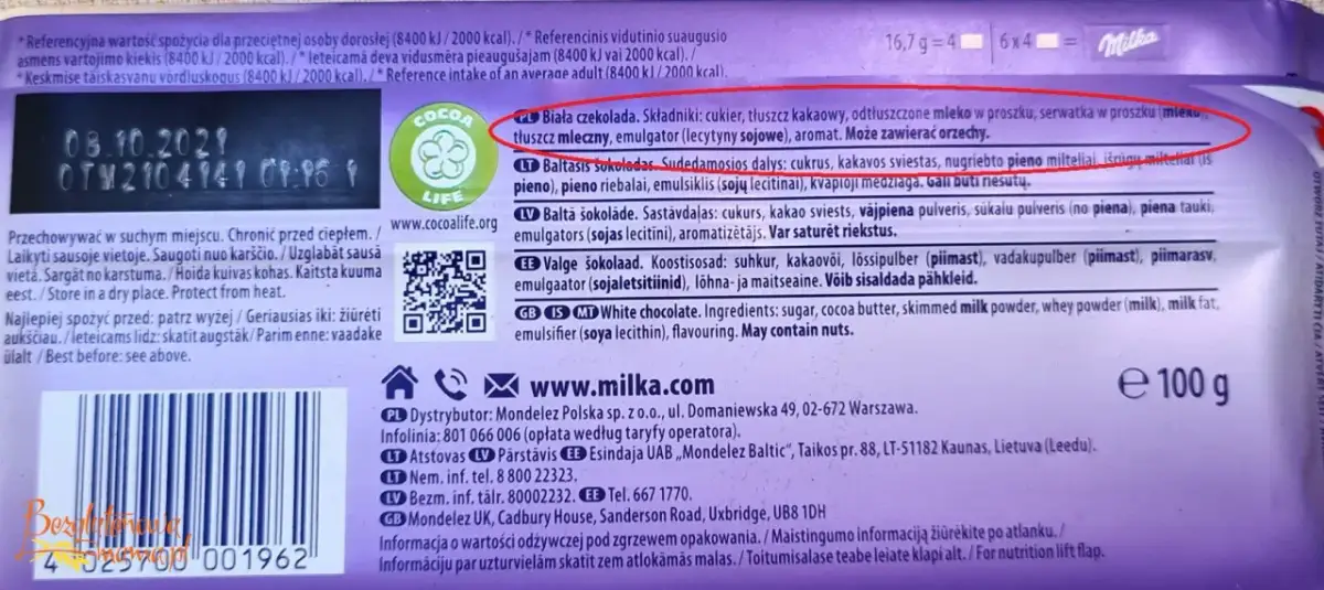 Czy Milka ma gluten? Bezpieczna dla bezglutenowców? Sprawdź!