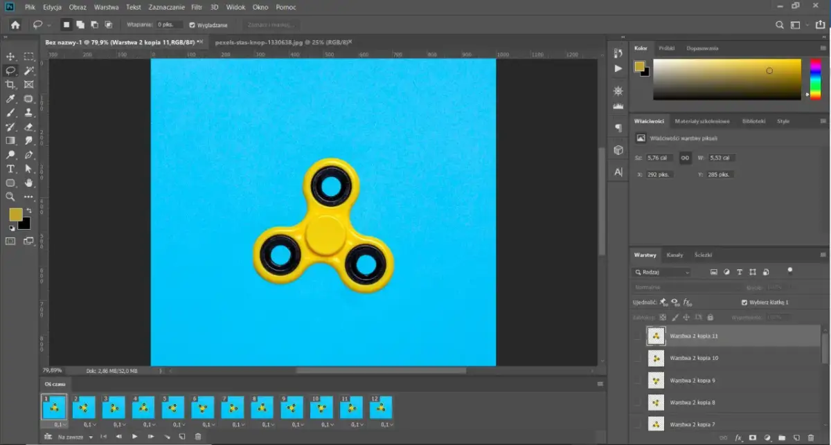 Tworzenie GIF-ów w Photoshopie: Opanuj animację i optymalizację