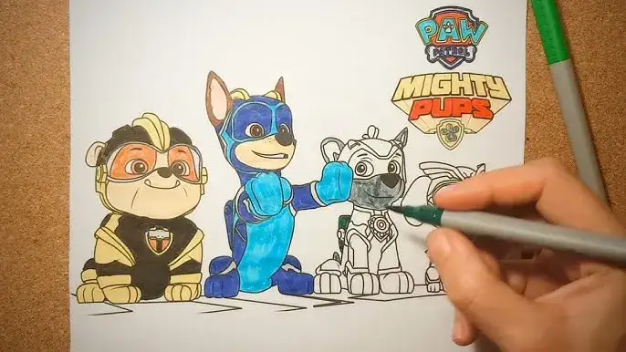 Kolorowanki kosmopieski – odkryj radosne przygody w kolorach