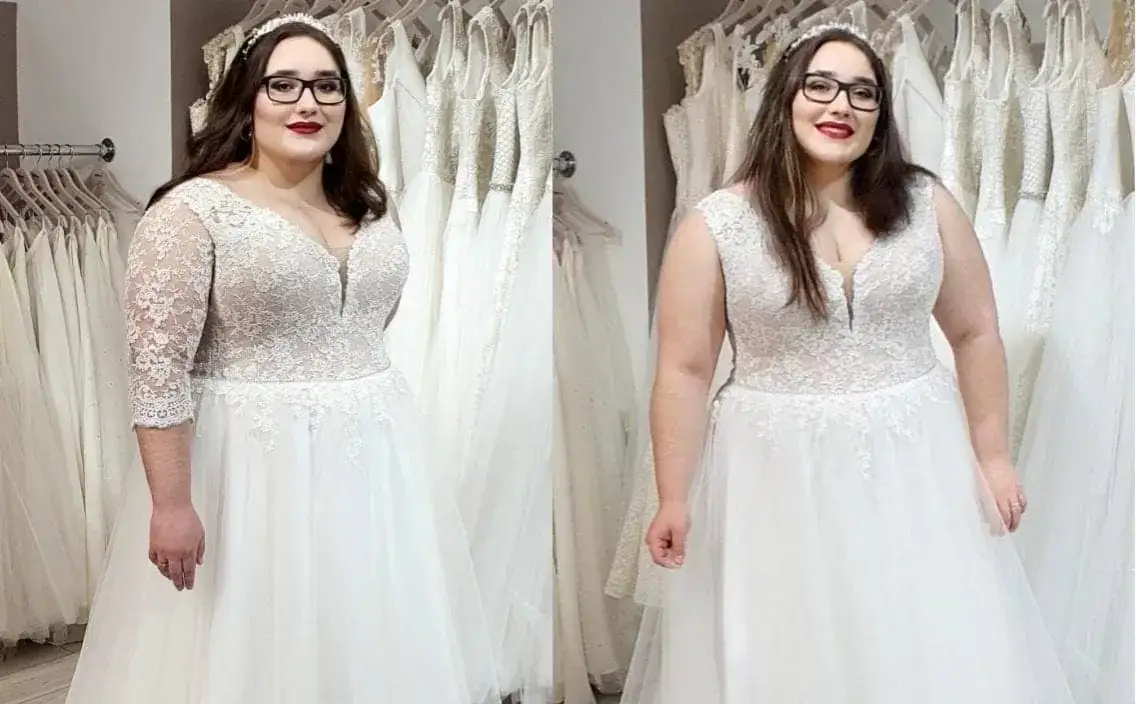 Idealna suknia ślubna dla puszystej: jak wybrać fason, który zachwyci