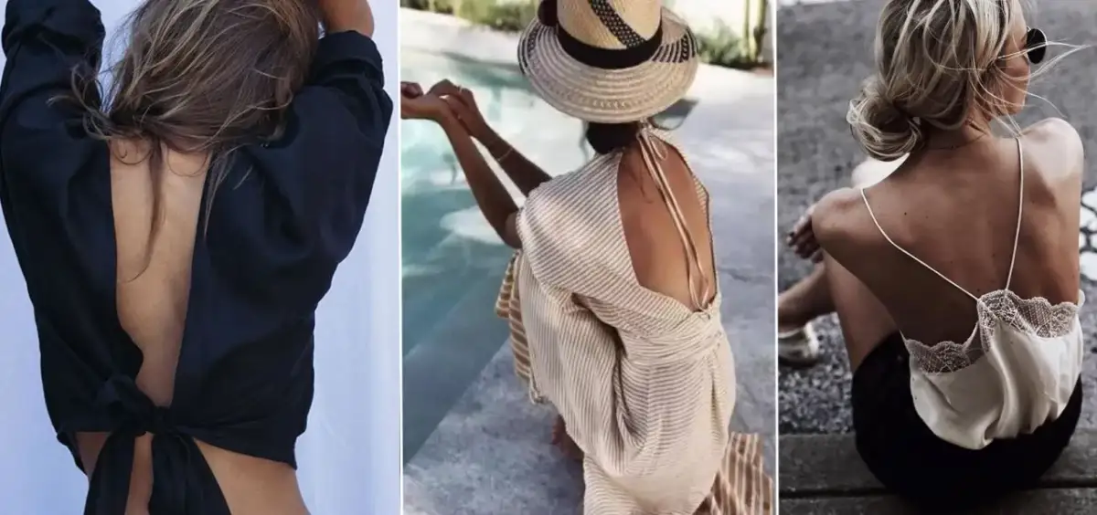 Odkryte plecy bez widocznego stanika? Sprawdź triki i akcesoria!