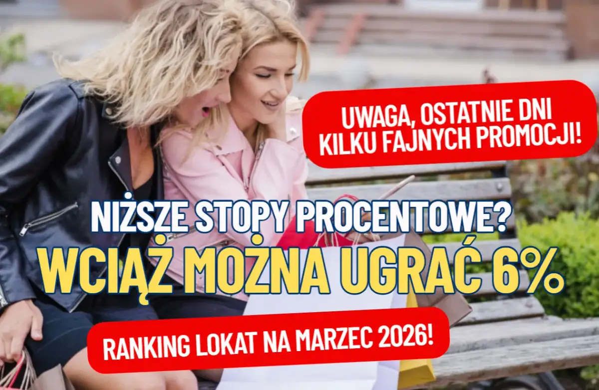 Dwie kobiety patrzą na telefon, dyskutując o tym, w którym banku jest najwyższe oprocentowanie. Wciąż można ugrać 6%!