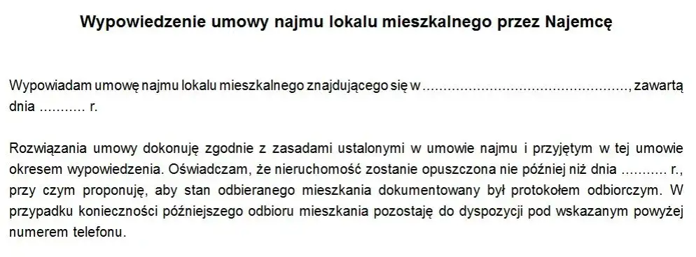 Jak napisać wypowiedzenie najmu mieszkania - uniknij błędów i problemów