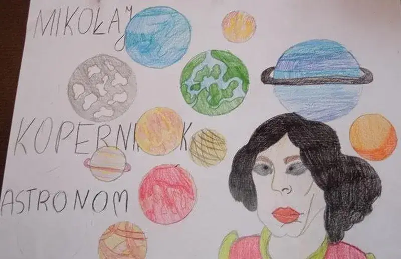 Jak narysować Mikołaja Kopernika krok po kroku - łatwe instrukcje